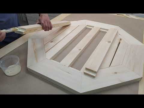 Круглый столик своими руками | Making a coffee table